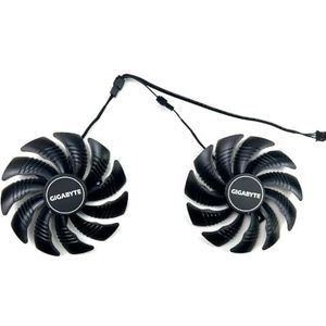 88MM T129215SU GTX1650 1650SUPER grafische kaart koelventilator voor Gigabyte GTX 1650 SUPER WINDFORCE OC videokaart ventilatorkoeler(2pcs)