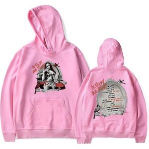 SKALSDVXC Sexyy Rode Merch Pullover Hoodies Nieuwe Album Afspeellijst Klassieke Fan Sweatshirt Pak Mannen/Vrouwen, roze, XXS