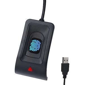 JIANBOLAND USB-vingerafdruklezer, vingerafdruklezer, vingerafdruk voor Windows10/11, Windows Hello Plug-and-Play automatische stuurprogramma-installatie met 1,5 m verlengkabel - Windows