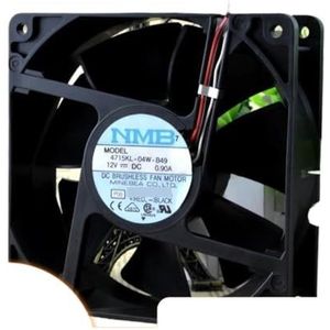 12038 120mm ventilator voor 4715KL-04W-B49 12V 0.9A 120x120x38mm, dubbele kogellagers
