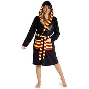 Harry Potter Kamerjas, kamerjassen van fleece voor volwassenen met capuchon voor dames of heren (L)