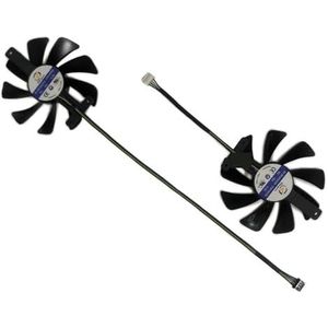 2 stuks/set 85mm CF9015H12S, GPU VGA-koeler voor ZOTAC voor GeForce RTX 2070 Super Twin Fan voor 2080 Ti 11GB