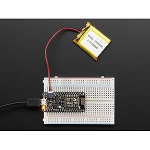 Adafruit Feather HUZZAH ESP8266 Wifi/WLAN Development Board met geïntegreerde USB- en acculader