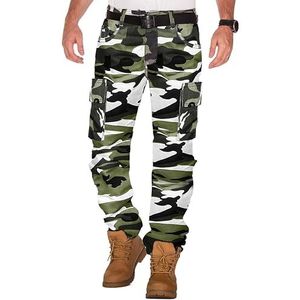 Bikers Gear - BGA-camouflage - Motorbroek - Grijze Camo - Beschermende Kevlar
