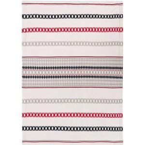 Tommy Hilfiger - Holiday Sherpa - Plaid - Ivoor - 130x170 cm