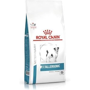 Royal Canin Veterinary Anallergenic Small Dogs, 3 kg, volledig dieetvoer voor kleine honden, kan zijn bijdrage leveren aan het risico op intolerantie van voedingsstoffen