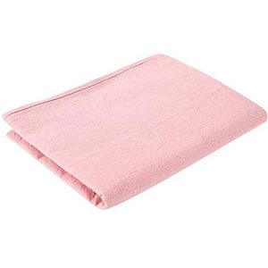 Sonew Salon laken: 6 kleuren schoonheid massage lakens spa bank cover zachte katoenen dekbedovertrek met gezicht adem gat (roze)
