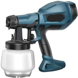 Spuitpistool, Elektrisch verfspuitpistool for thuisgebruik, draagbaar HVLP-spuitpistool for latex- en olieverf