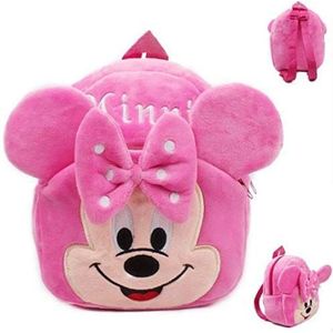 Rugzak Disney Minnie karakter Cartoon jongens meisjes pluche speelgoed mini schooltas geschenken kleuterschool