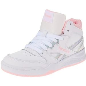 Reebok Bb4500 Court, sneakers voor meisjes, Pink Glow White Pink Glow, 39.5 EU