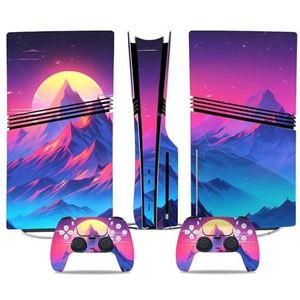 Voor PS5 PRO Skin Digital Edition Console En Controller Vinyl Cover Skins Wraps Krasbestendig, Compatibel Met Voor PS5 Digital Edition Pro 90191 Geen Schuimvorming Bubbelvrij