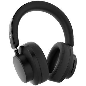 ATTACK SHARK G500 Actieve Ruisonderdrukking Draadloze Hoofdtelefoon, Over Ear Bluetooth Headphone met BT5.3 & 3.5MM Bedraad Link, Ingebouwde Microfoon, Lichtgewicht Opvouwbaar voor PC/Phone - Zwart