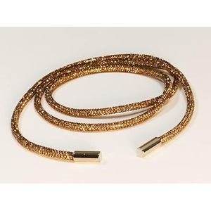 Strass-Box Chaton Rhinestone Rope/glitterkoord voor hoodie Crystal/helder (LCT/barnsteen/goud)