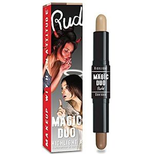 Rude Magic Duo Highlight & Contour - medium