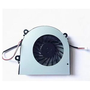 Laptop CPU koelventilator Voor For CLEVO W150DAQ W150ERM W150ERQ W150HNM W150HNQ W150HRM W150HRQ W155EU Zwart