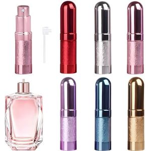Etievort 10 stuks 5 ml parfumverstuiver voor reizen, navulbaar, navulbaar, met venster, herbruikbaar
