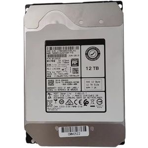 HIHSYEWYB 1 stuk server-harde schijf 12T SAS 12Gb 256M HDD HUH721212AL5200 09HXK6