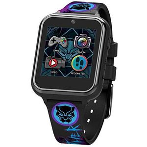 Marvel Black Panther Interactive Smart Watch touchscreen (model: AVG4608AZ), zwart, Eén maat, Modern