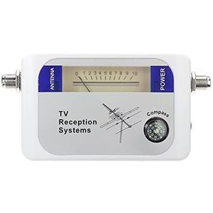 Satellietzoeker, DVB-T Satellietzoeker Digitale tv-signaalversterker Sat-zoeker met kompas Digitale antenne Terrestrische tv-antenne Signaalmeter