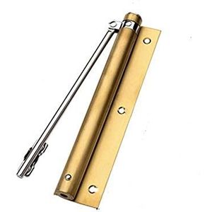 Veilige automatische deursluiter, Verstelbare deur Automatische deur Huishoudelijke automatische deurveer(Big Yellow Bronze)