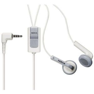 Nokia Headset voor Nokia 1209, 5200, 5300, 6300, wit
