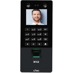 2,8 Zoll Biometrische Gesichts Tür Access Control System Vingerafdruk Gesicht Zeit Teilnahme Maschine RFID Tastatur Reader Automatisch Nauwkeurig(X112-C)