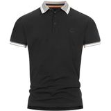 INDICODE JEANS Shirt 'Jamie'  grijs / zwart / wit