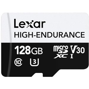Lexar - GEHEUGEN - microSDXC - 128GB - UHS-I, U3, Waterdicht, Temperatuur- en Schokbestendig