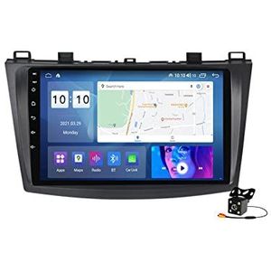 Autoradio voor M-azda 3 2010-2012 GPS-navigatie 9In Touchscreen Android 14 mediaspeler Video-ontvanger Ondersteuning Wifi 4G DSP Carplay,M700s