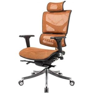 Bureaustoel Werkkruk Gamingstoel Computerstoel Ergonomische bureaustoel Verstelbare hoogte en armleuning Home Mesh-stoel Managersstoel(Color:D)