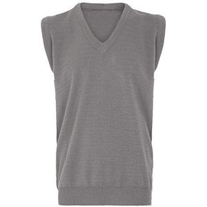 MA ONLINE Heren Klassieke V-hals Mouwloos Gebreide Slipover Tank Top Volwassenen Cricket Sweater Kleine/5X-Large