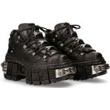 New Rock - M-WALL106-S10 - Kuitlaarzen - Zwart