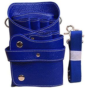 Schaar Heuptas Schoudertas Gereedschapsset Huisdiertrimmer Tas for Kappers(Blue)