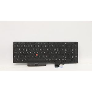 Lenovo FRU CS20 P Keyboard Num BL (Transimage) Swiss, FRU5N20Z74844 ((Transimage) Swiss 5N20Z74844, Keyboard, Swiss, Lenovo, ThinkPad P15 Gen 1 (20ST, 20SU))