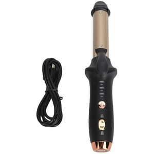 Haarkrultang, Stijltang Curler Temperatuur Verstelbare Haarkruller Wand Krultang voor Rechttrekken en Krullen