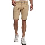 INDICODE JEANS - Villeurbanne - Broek - Beige - Korte Broeken