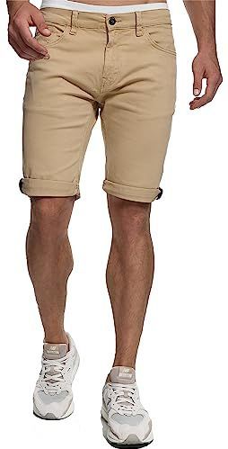 INDICODE JEANS - Villeurbanne - Broek - Beige - Korte Broeken