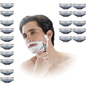 Will Like Scheermesjes, handmessen voor barbier, reservemesjes voor nat scheerapparaat, slijpmesjes voor reinigen van baard of lichaamshaar