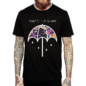 Cool Funny T-Shirt Men Tees Bring Me The Horizon Thats The Spirit Mens Black black XL