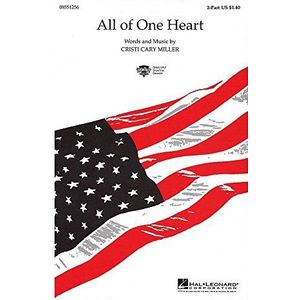 Hal Leonard All of One Heart 2-Part composed by Cristi Cary Miller