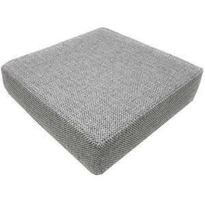 Kussen zitblok vloerkussen stoelverhoging TREND 6 kleuren (zilver)