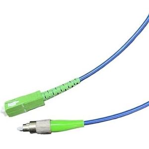 1-300M SC/A-LC/A gepantserde patchcord FC/A LC SC waterdichte SM enkele kern blauwe binnen- en buitenvezeljumper 1C(10m 3pcs,FcA-scA)