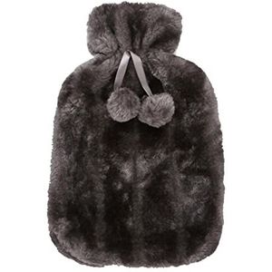 Alleen hoes voor warmwaterkruiken, 2 liter, superzachte fleece hoes van imitatiebont biedt extra warmte en comfort
