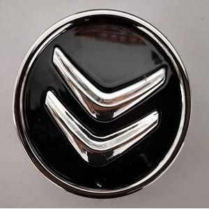 4 Stuks Naafdoppen 56mm Voor Citroen C1 II 5-door 2014-2022, Velgen Wieldoppen Naafdoppen Naafdoppen Velgdoppen Wieldoppen Wieldoppen Autoaccessoires,Black