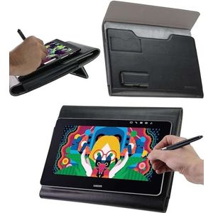 Broonel lederen grafische tablet foliohoes compatibel met Wacom Intuos kleine grafische tekentablet