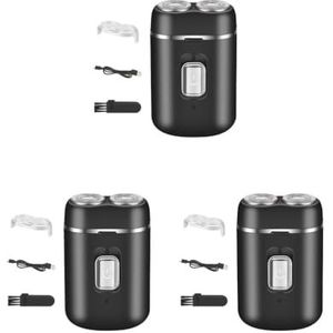 3 Set Elektrisch Scheerapparaat Scheermes voor Mannen Scheren Machine Gemakkelijk Schoon voor Reizen Thuis