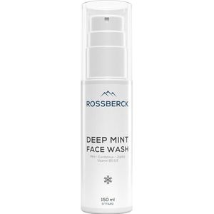 Deep Mint Face Wash - Sulfaat- & Parfumvrije Gezichtsreiniger Mannen - Baardshampoo - Beard Wash - Reiningsgel - Facial Cleanser - Gezichtsverzorging - Pepermunt & Eucalyptus - 150 ml