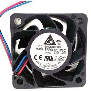 Original 4028 4cm FFB0412EHN-C 12V 0.40A 3-wire speed measuring projector fan