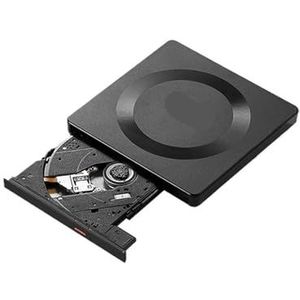 Externe GP70 Pro mobiele optische drive, externe cd-dvd-driver, USB 2.0 ultradunne cd-driver, dvd-rom-branderdriver, + Type-C dubbele interface for desktopcomputers
