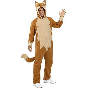 FUNIDELIA Vos Kostuum - Zwart - 100% Polyester